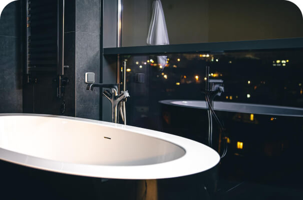 Turnkey bathroom